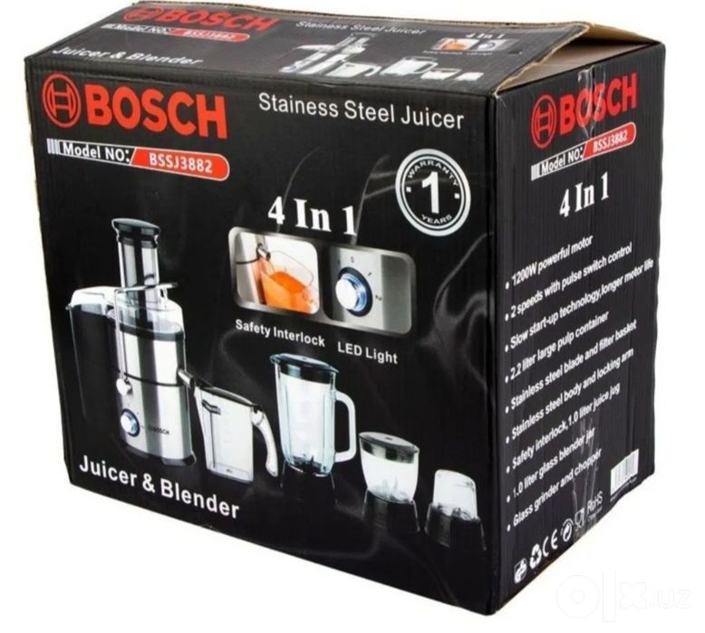 Соковижималка Bosch 4  в 1