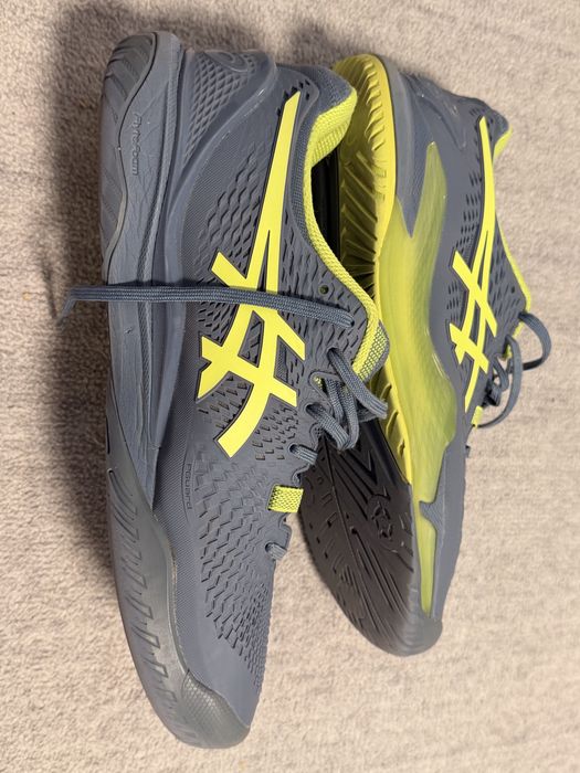 ASICS Gel-Resolution 9 tenis – mărimea 45 – gri/verde