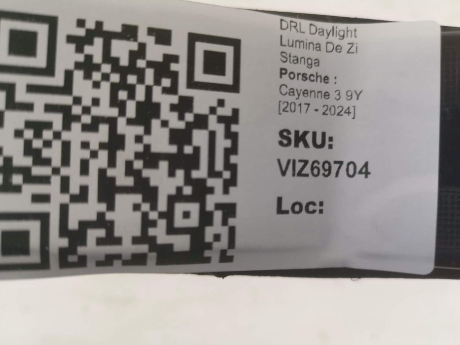 Порше Кайене 3 / Porsche Cayenne 3 9Y DRL Дневна светлина Лява Porsche