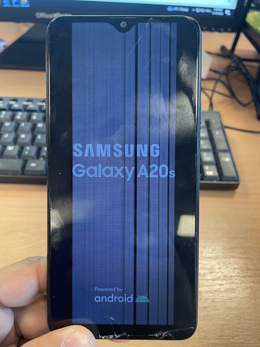 Telefon Samsung A20 s sticla display sparta, functional