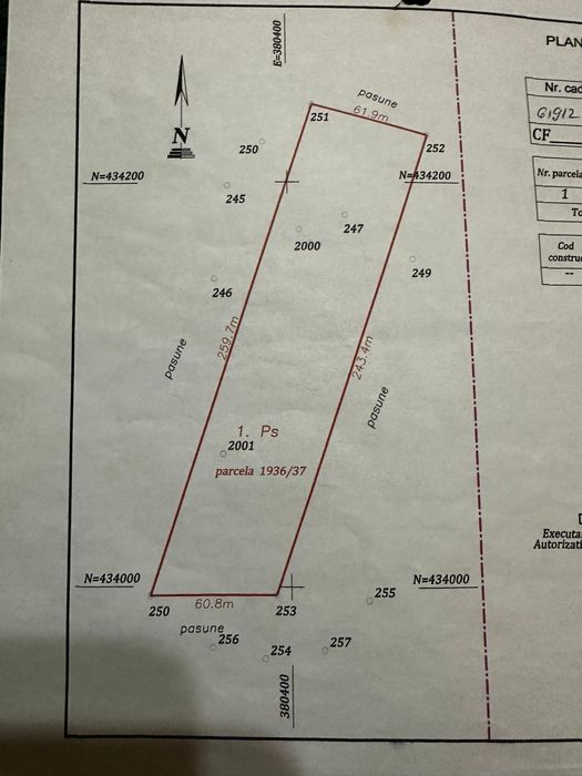 Teren de vânzare in Slima - Parâng, Hunedoara