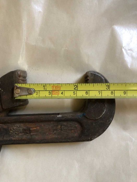 Советский разводной газовый ключ 10 номер в идеальном состоянии