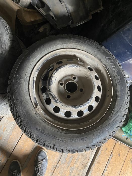 Колеса R14 зимние шипованные