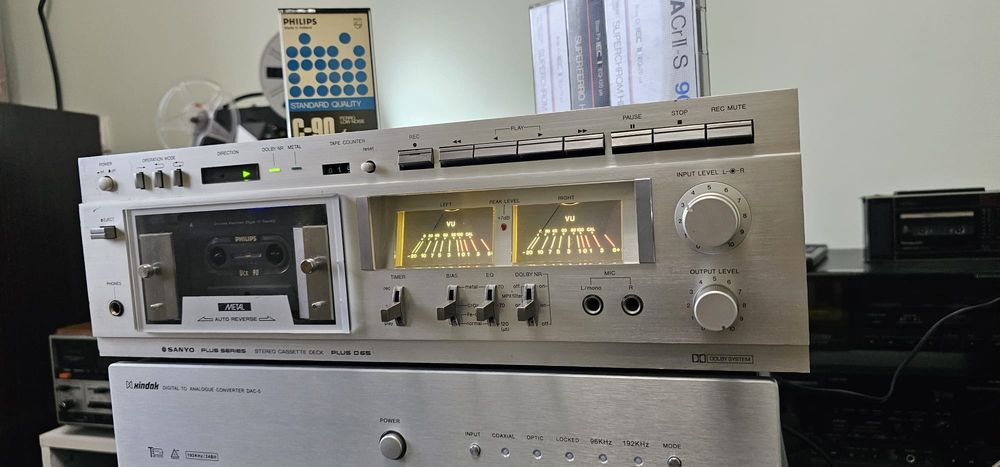 Casetofon Deck Sanyo Plus D 65
