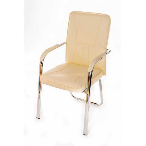 Scaun Vizitator Conferinta DH7709 Piele Eco 3 culori LIVRARE GRATUITA