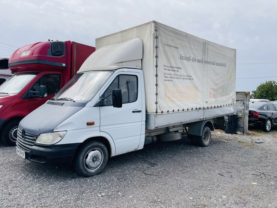 Mercedes Sprinter 413 prelara bena 4,5m punte pe dublu roti inmatriculata fiscal!!