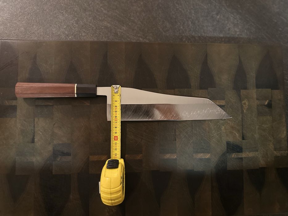 Cutit artizanal de bucatarie - otel inoxidabil 61 HRC , taiș japonez