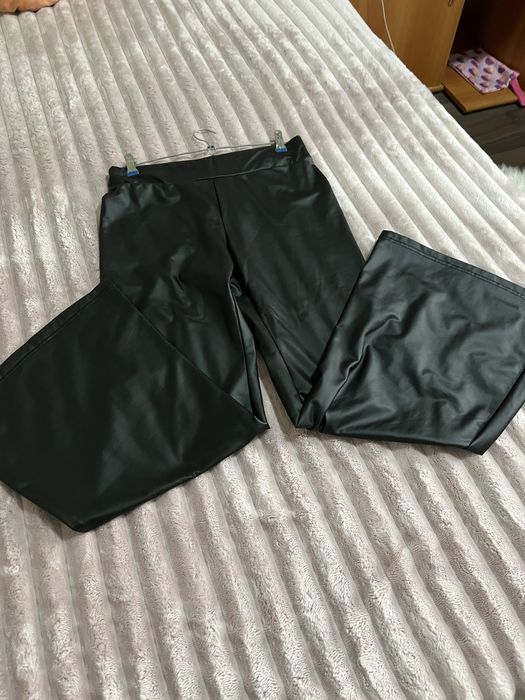 Pantaloni dama din piele ecogica