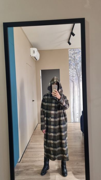 Пальто шерсть без подклада оверсайс