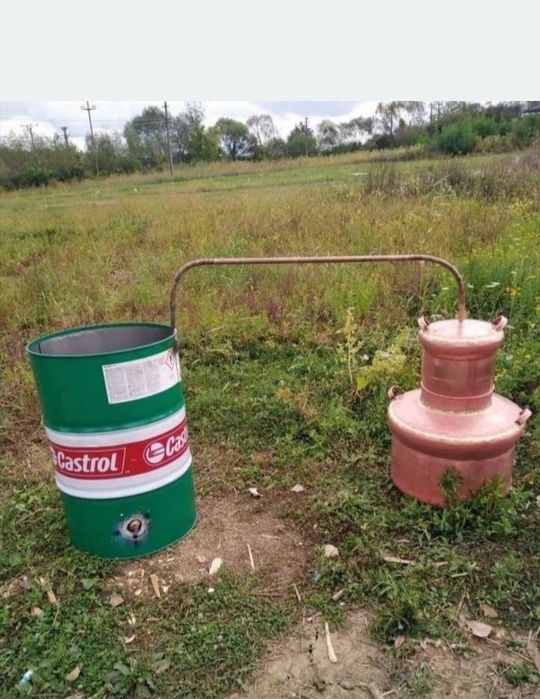 vand cazan de tuica de 120 de litri cu toata instalatia mai multe detalibla telefon