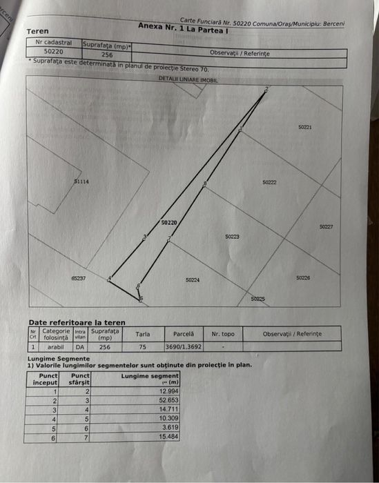Teren central langa afterschool comuna Berceni