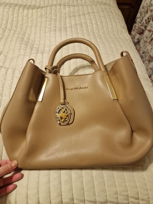 vând poșetă Polo, culoarea cacao cu lapte