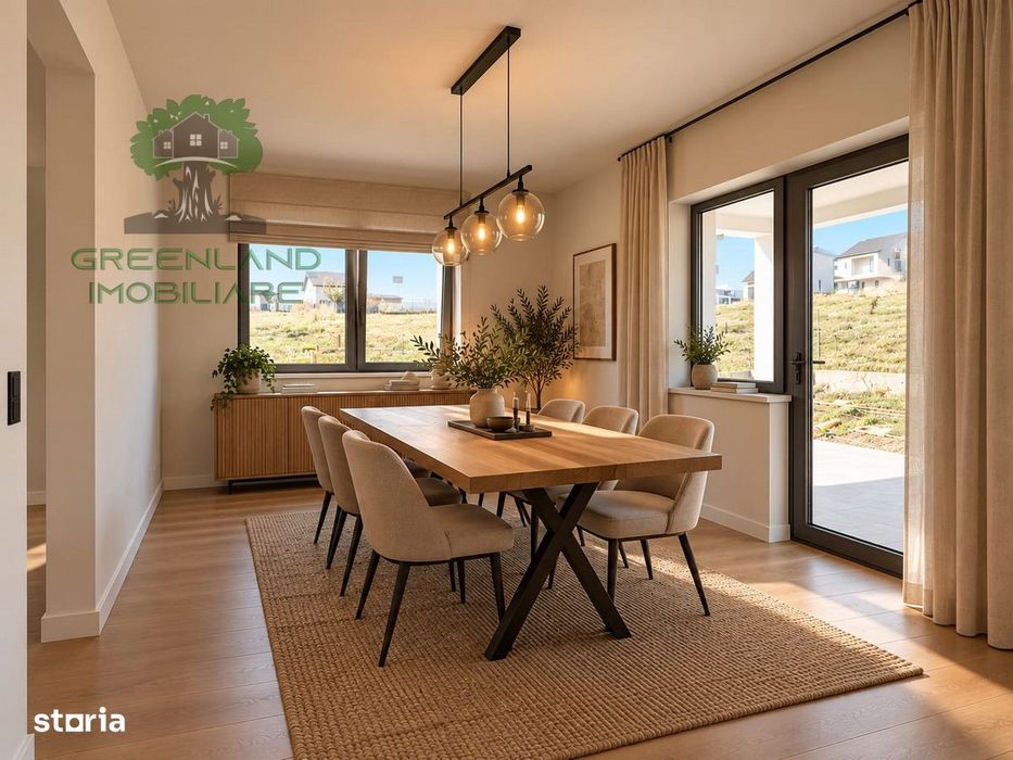 CASA INDIVIDUALA nZEB 4 camere, 2 bai,