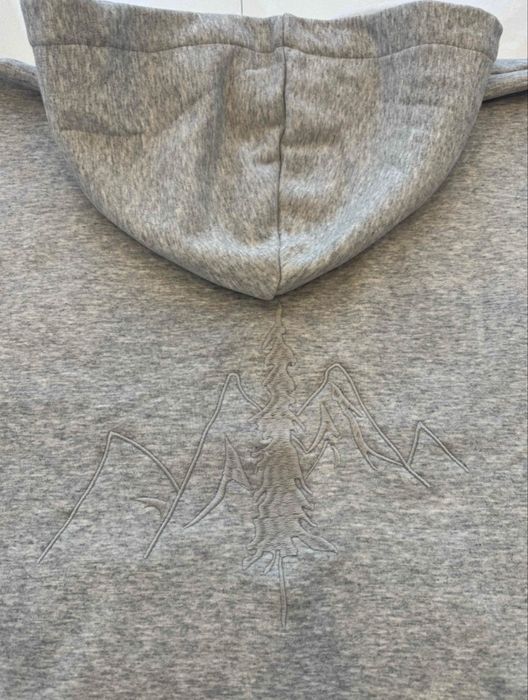 Платье-худи утепленное оверсайс