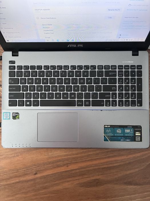 Laptop ASUS A550VX-XX286D i5-6300HQ