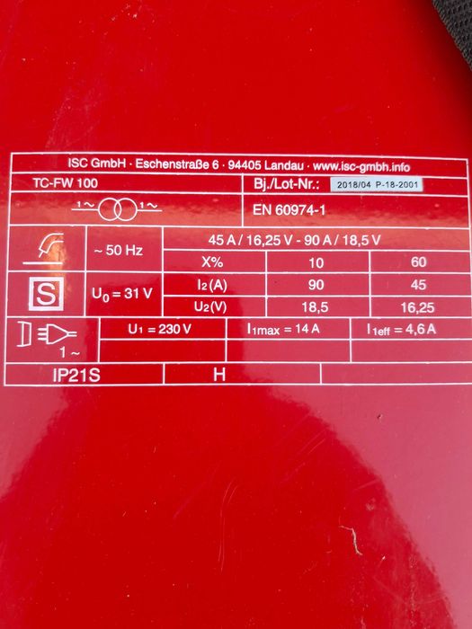 Телоподаващ заваръчен автомат- Без газ