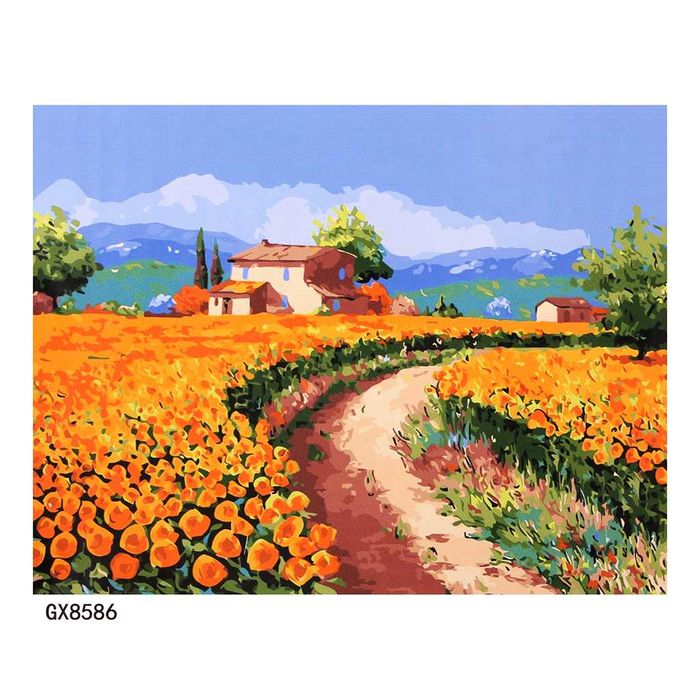 Картина за рисуване по номера 50х40