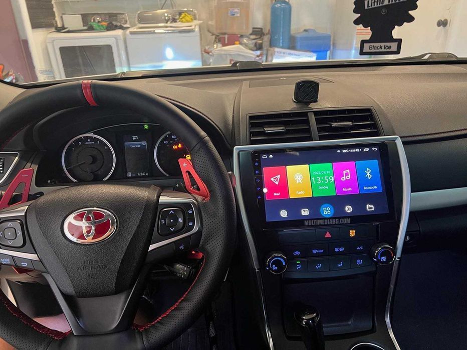 Toyota Camry 2014-2017 Мултимедия Навигация Android