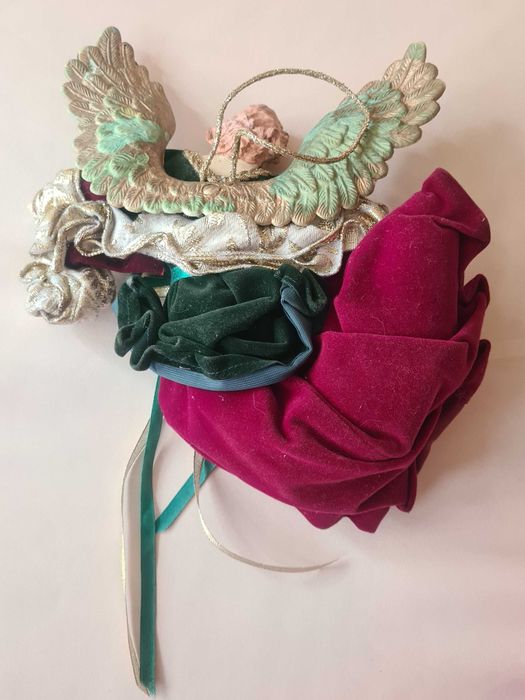 Ingeras din ceramică 22 cm×21 cm, pictat