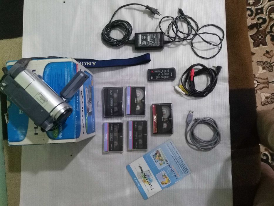 видео-камера SONY DCR-TRV 265E HANDYCAM Digital 8 и плата захвата 1394