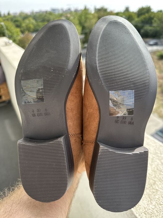 Ghete Primark dama piele intoarsa