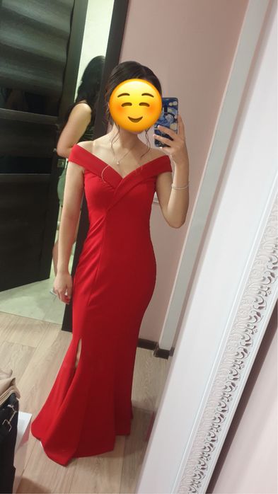 Красное платье Элеганс