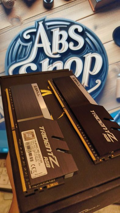 Модули памяти DDR4 G.SKILL Trident Z RGB 32GB (2 x 16GB) 4000 MHz CL18