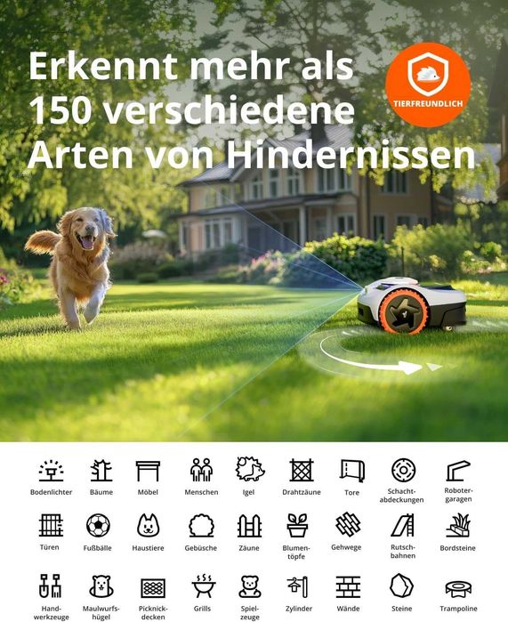 Роботизирана косачка Navimow i105E без кабел - Гаранция  05.09.2028