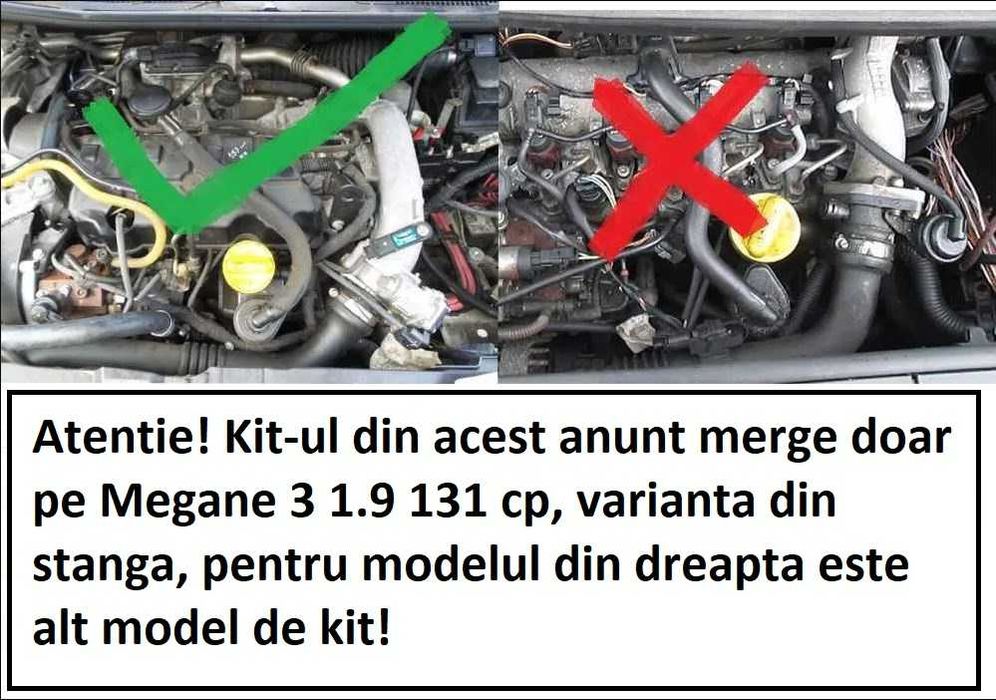 8200804000 Kit Reparatie Furtun Intercooler Renault Megane 3 Scenic