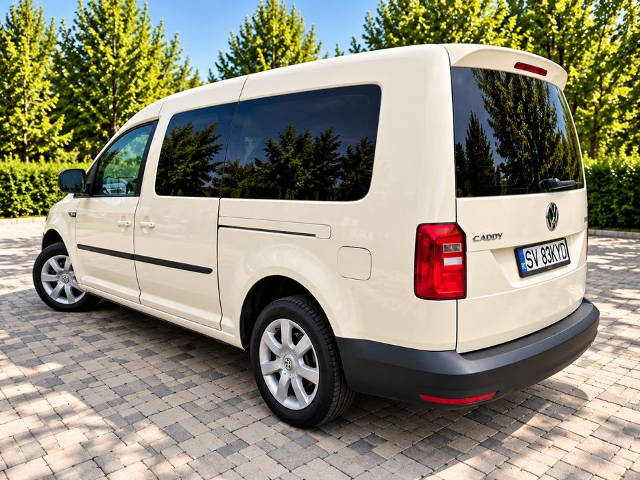 VW Caddy Max, 7 locuri, 2.0 TDI,150 cp, Automat,recent inmatriculat, impecabil  !!