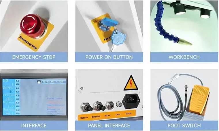 Mașină de reparat/sudat bijuterii cu laser/ Aur, argint, platina etc.
