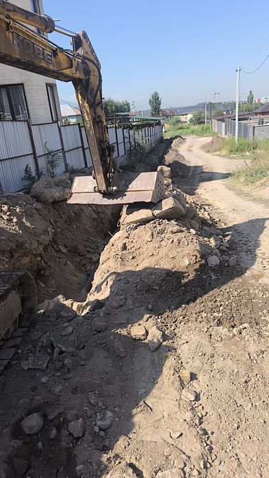 Услуги мини  экскаватора 7.5 тон