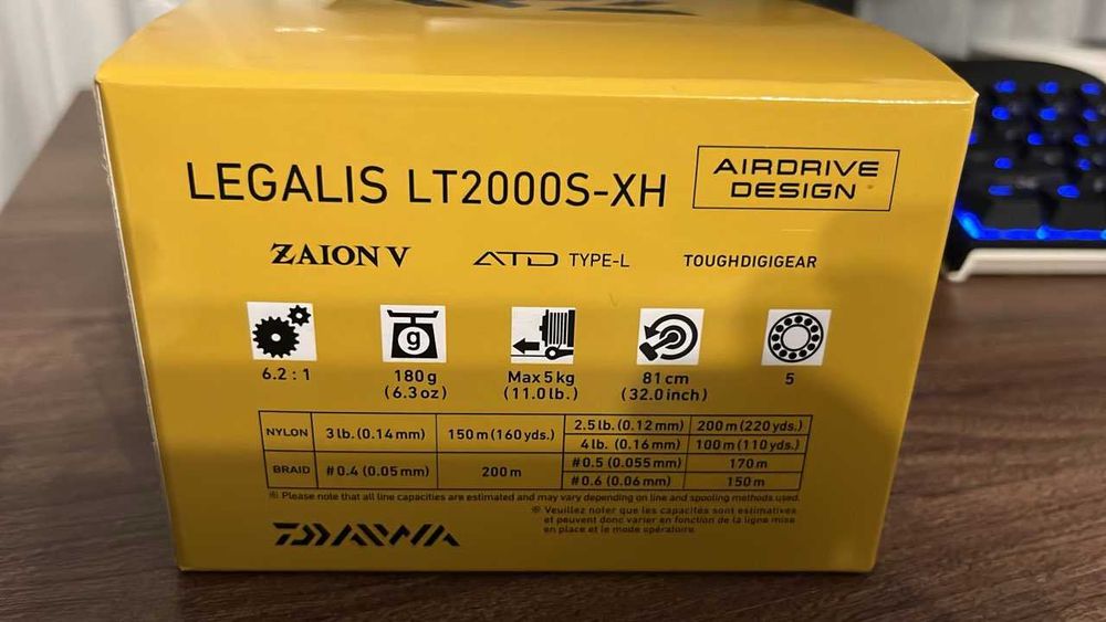 Daiwa Legalis 23 LT2000S XH