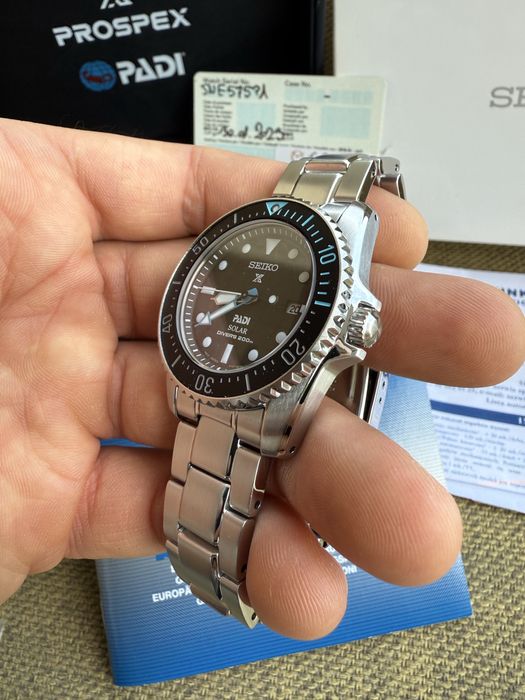 Seiko Prospex Solar Padi SNE575P1 cutie + acte