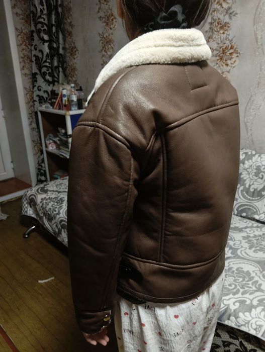 Продам дублёнку подростковую