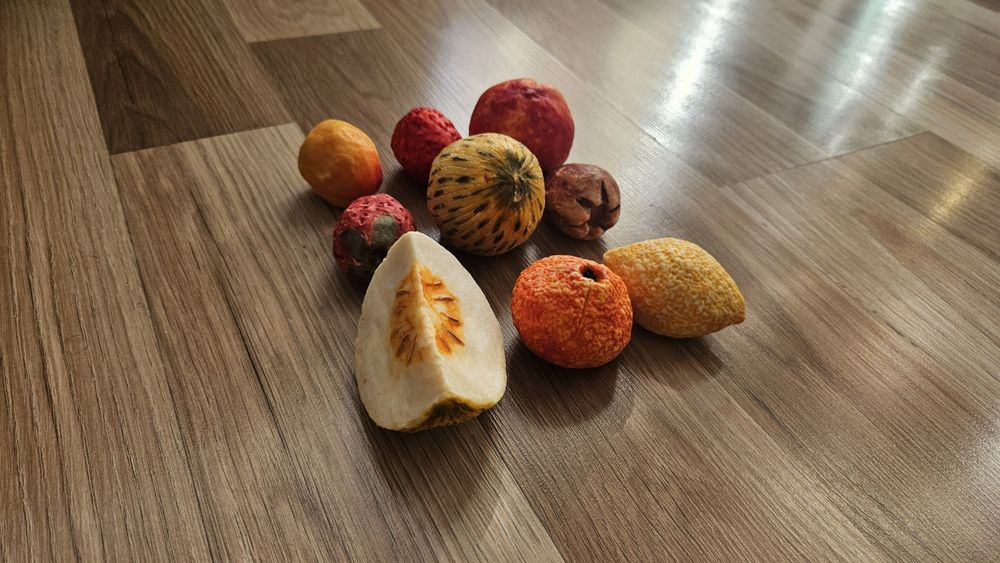 Декоративно сапуни - плодове, 9 броя