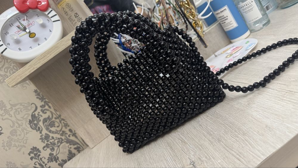 Сумочка из бусен