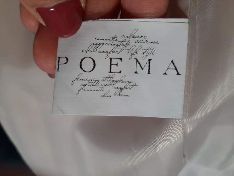 Palton de lana Poema