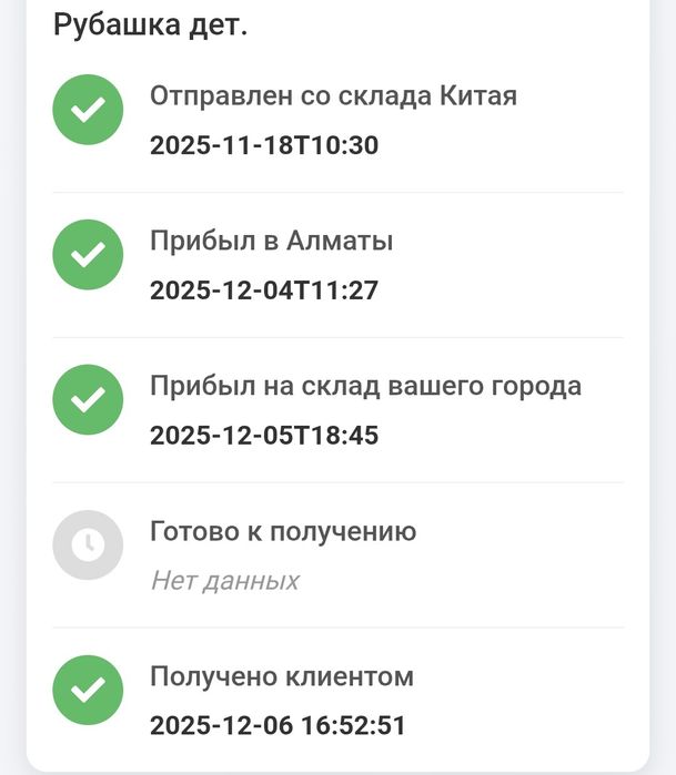 Рубашка детская для возраста 5-7 лет