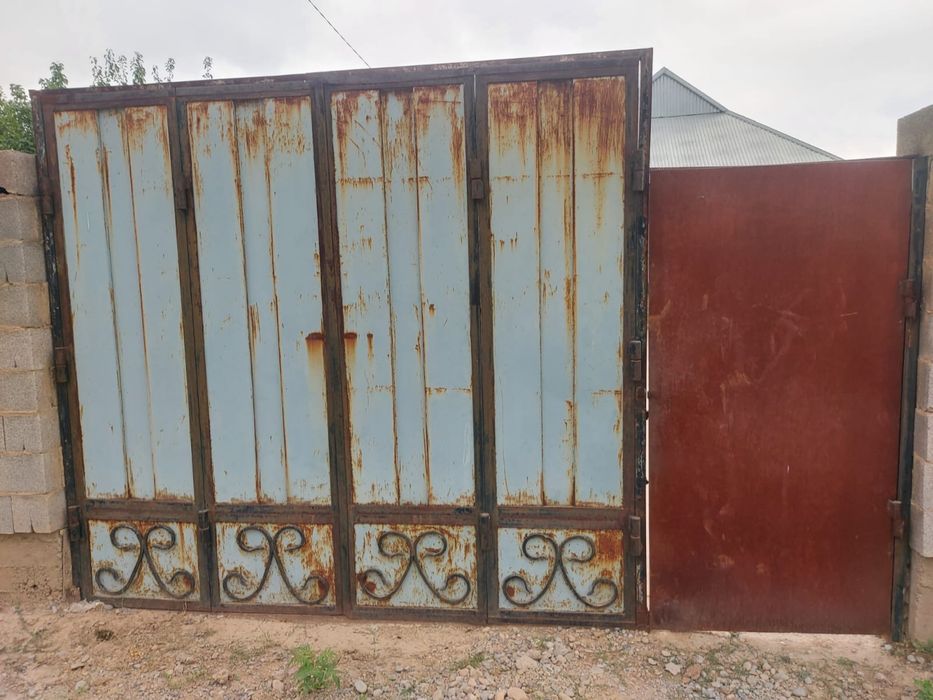 Ворота железные