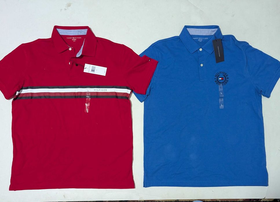 Tommy Hilfiger Logo polo мъжки тениски 3 модела от Сащ