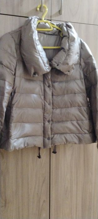 Дамско късо яке бежово