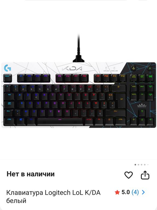 Мышка и клава logitech