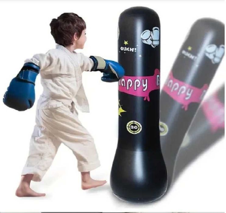 Надувная боксерская груша напольная