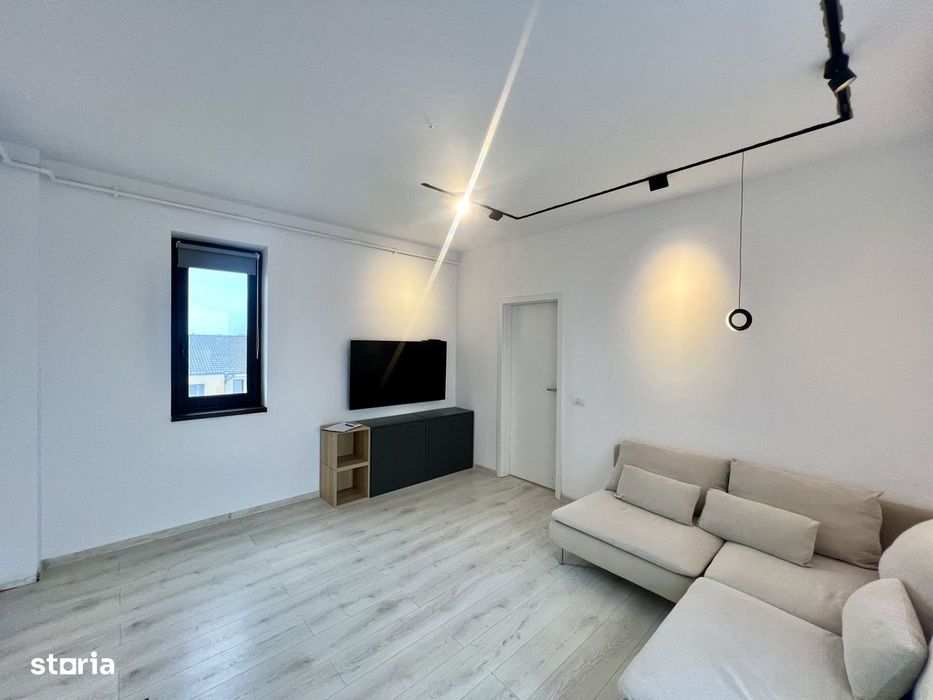 Penthouse modern, 2 camere, 57 mp utili, terasa 20 mp - Giroc — fotografia 3