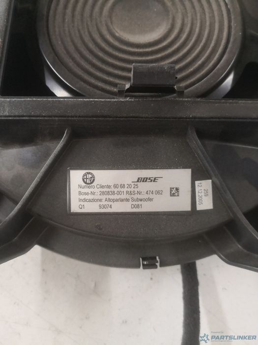 Tun Bass Alfa Romeo 159 (939_) [ 2005 - 2012 ] Oem 280838001