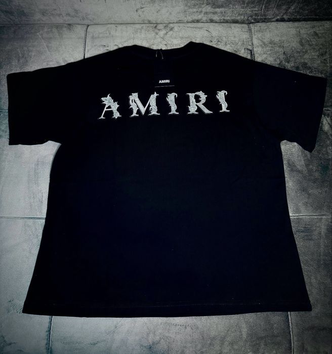 Tricou Amiri negru Premium