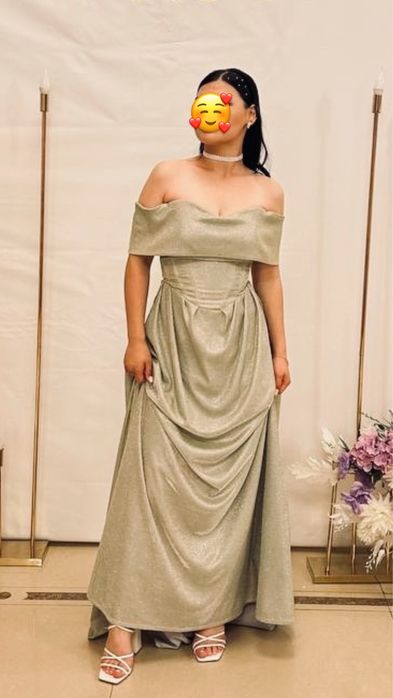 Блестящее платье на выпускной