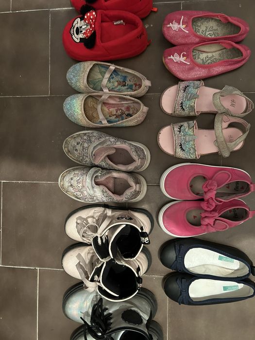 Обувки за принцеси 27 номер - 9 чифта