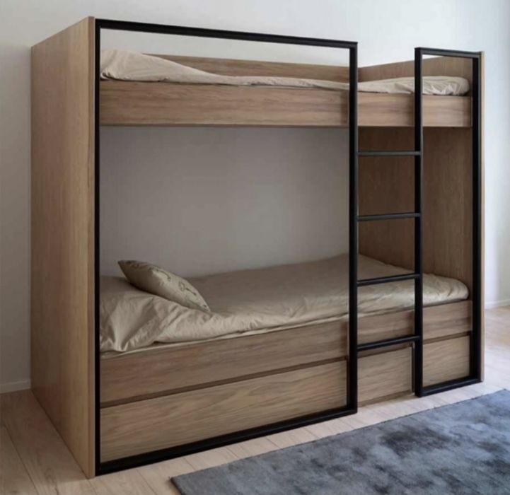 Детская кровать, Двухъярусная кровать, Bolalar kravati, ikki etajli